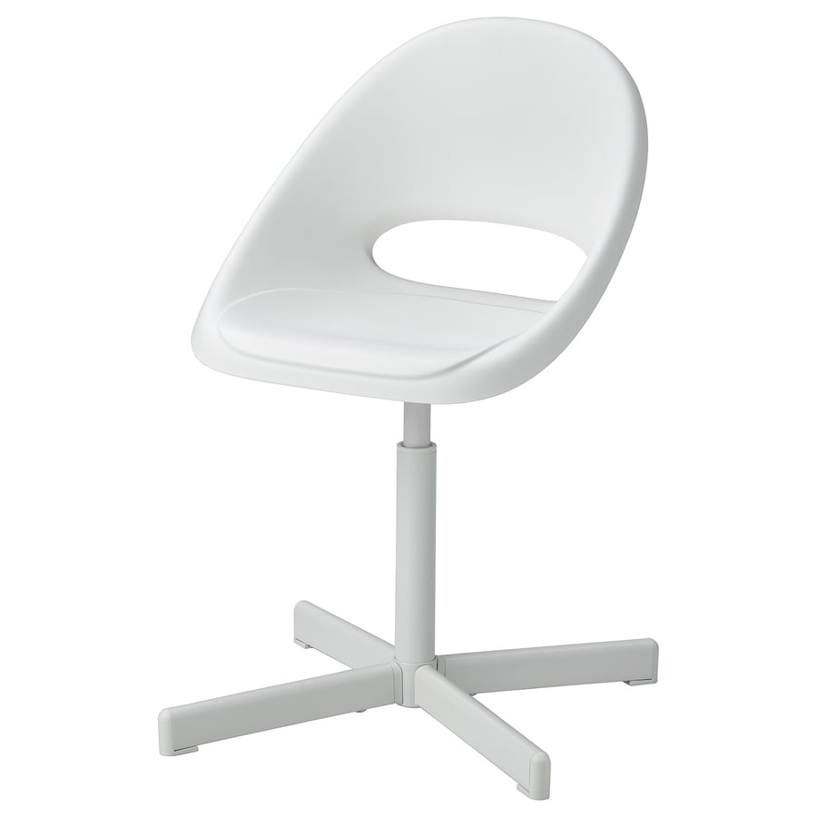 Child’s desk chair, white