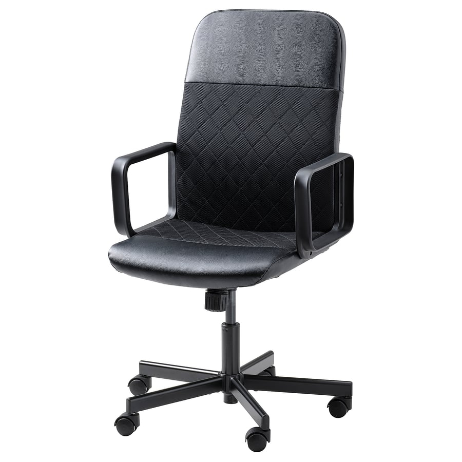 Swivel chair, Bomstad black