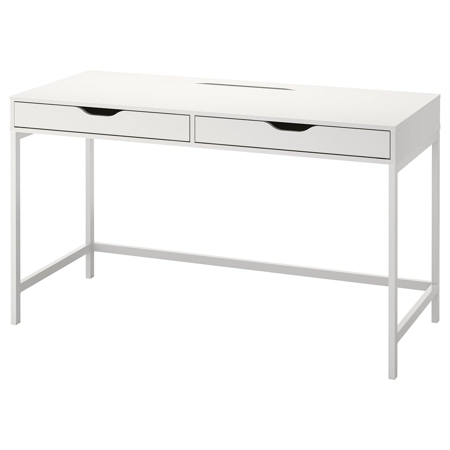 Desk, white, 52×22 7/8 “