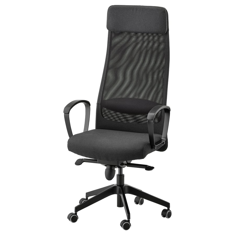 Office chair, Vissle dark gray, Medium