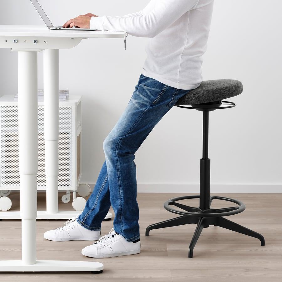 Sit/stand support, Gunnared dark gray - Image 3