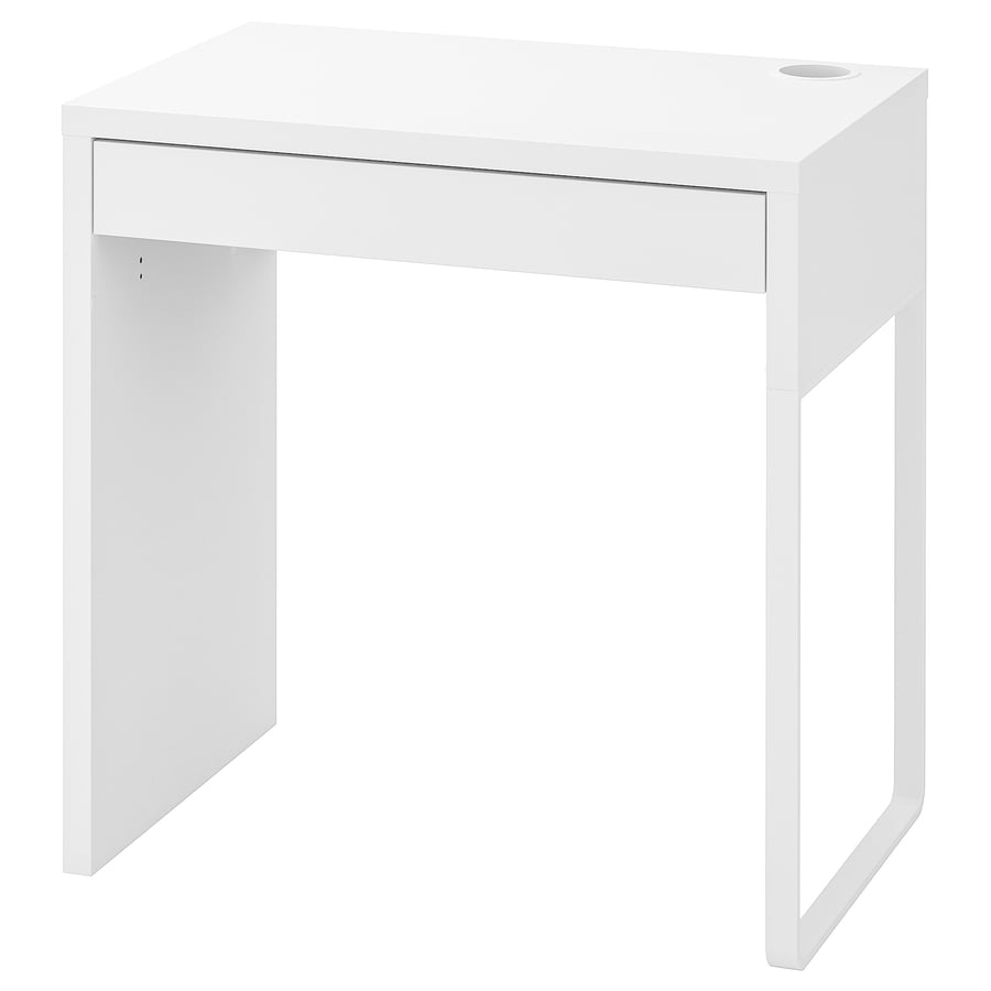 Desk, white, 28 3/4×19 5/8 “